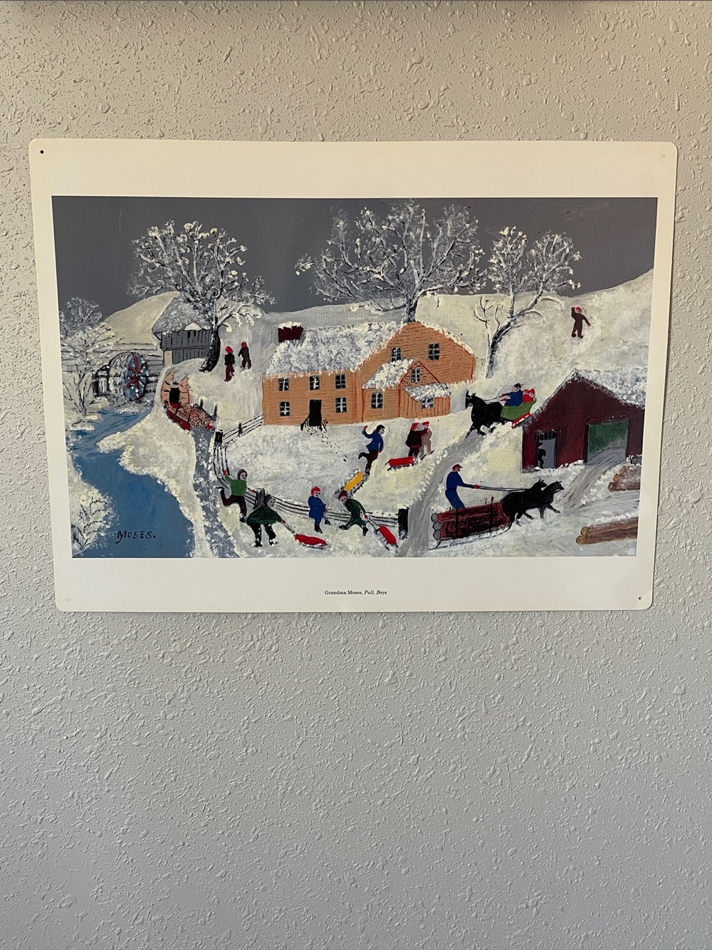 Grandma Moses, Pull, Boys